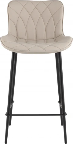 Стул барный Vault экокожа серый Stool Group арт.УТ000039347