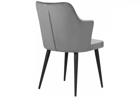 Обеденный стул на металлокаркасе Woodville Velen light gray 15028