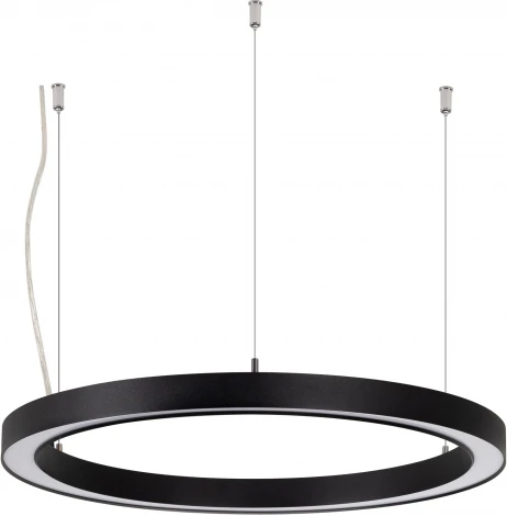 Светильник SP-CIRCLE-HANG-O3535-D500-30W Warm3000 (RAL9005, 120 deg, 230V) IP40 LED (Arlight, Алюминий) 049360