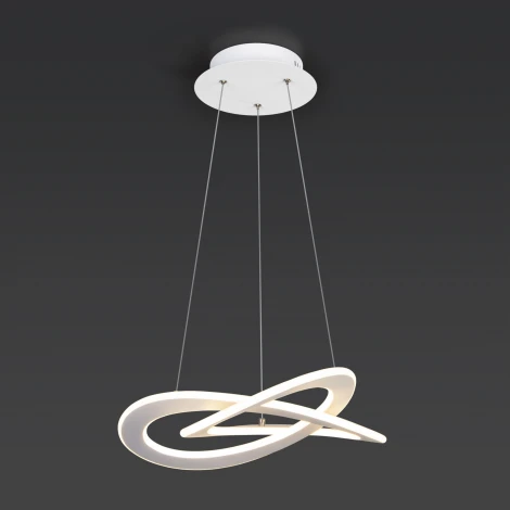 Подвесная люстра Eurosvet Smart Onde 90217/1 белый