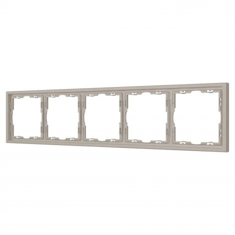 Рамка пластиковая FRM-NOBE-SFPL-5-CA (Arlight, Кашемир) 059462