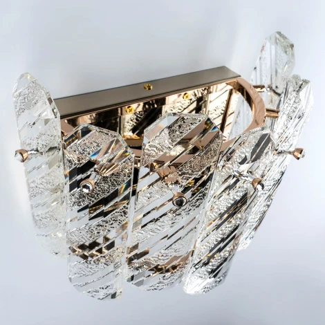 Бра светодиодное хрустальное с регулировкой цветовой температуры Modelux MODELUX ML.350.250 GD