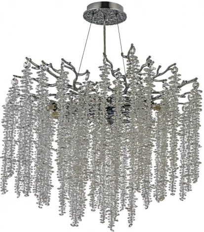Подвесная люстра хрустальная Dio D`arte Tavenna Nickel Tavenna H 1.5.60.100 N (220V, на тросе)