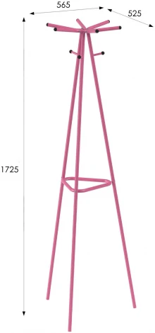 Вешалка напольная Галилео 217 розовый от фабрики Mebelik