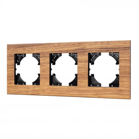 Рамка из натурального дерева FRM-XSILO-WD-3-SNL (Arlight) 051276