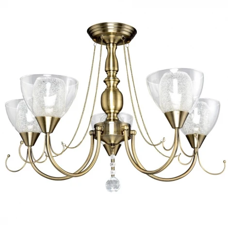 Потолочная люстра Максисвет Классика 2-4132-5-AB E14