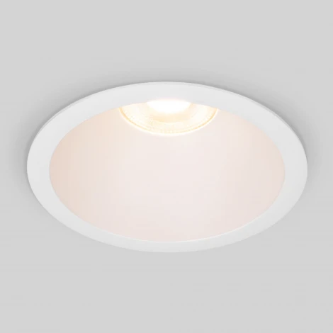 Встраиваемый светильник уличный Light LED 3005 35160/U белый 18W Elektrostandard (220V, круглые, IP65)