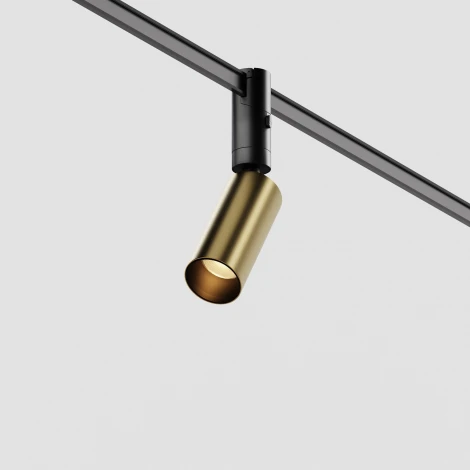 Трековый светильник 5Вт 48V Maytoni Focus Led TR201-1-5W3K-M-BBS (круглые)