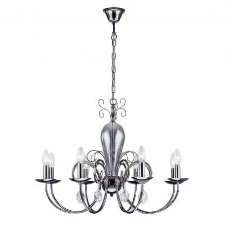 Подвесная люстра Arti Lampadari Lazzaro E 1.1.8 NB (220V, на цепи, подсвечник, свеча)