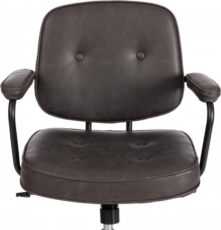 Компьютерное кресло игровое Tetchair ALFA (Исскуственая кожа/Серый)