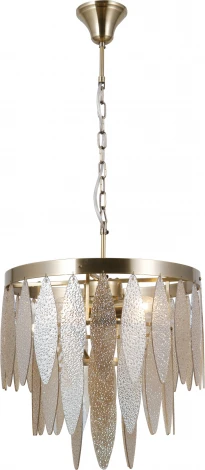 Подвесная люстра Moderli Souls V10782-4P (220V, на цепи, шар, молекулы)