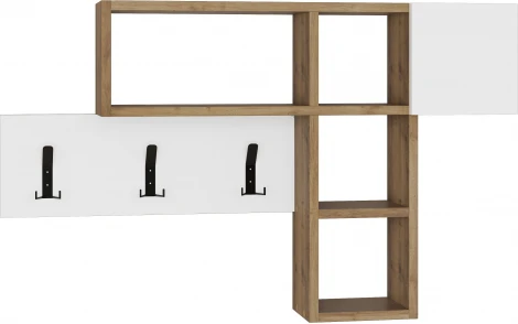 Вешалка для одежды GAME HANGER LEVE (ЛДСП/Светло-коричневый) арт.LEV00796