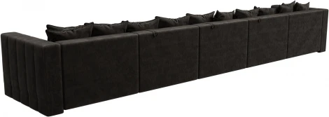 Диван П-образный Лига-052 НПБ МегаЛонг Лига Диванов (Велюр) арт.128878