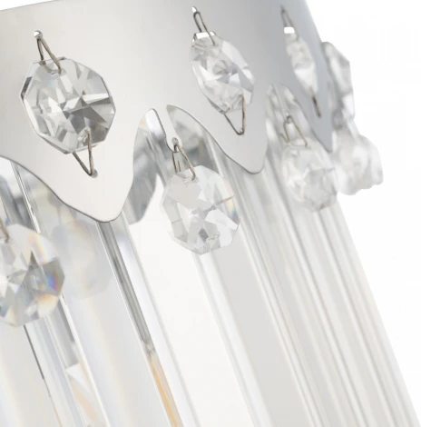 Потолочная люстра хрустальная на штанге Arte Milano Sorrento-8909 378909/6/50/490 CR (220V)