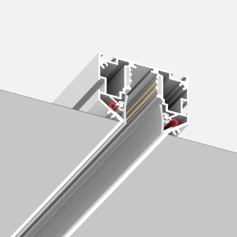 Шинопровод магнитный ST Luce Skyline 48 ST039.529.00 под натяжной потолок Белый