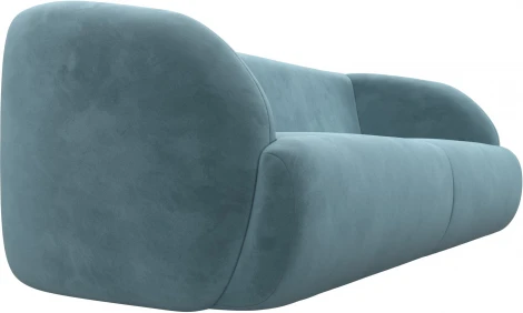 Диван прямой Лига-041 (Бирюзовый/Велюр) Лига Диванов арт.122200