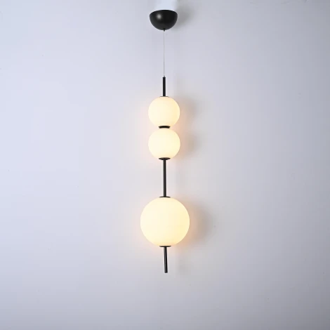 Подвесной светильник White Beads Pendant B D40 By ImperiumLoft 40.2133-0 (LED, 220V, на проводе, шарики)