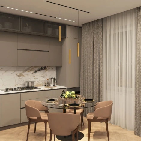 Трековый светильник Denkirs Smart DK8005-BK (LED, 220V, пульт управления)