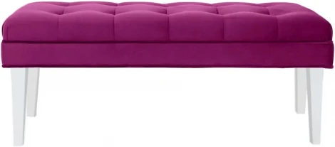 Банкетка Adel ОГОГО (арт.341336), (Ткань/Фиолетовый)