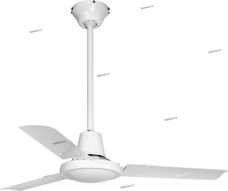 Вентилятор потолочный с настенным регулятором Dreamfan Simple, 3 лопасти, белый