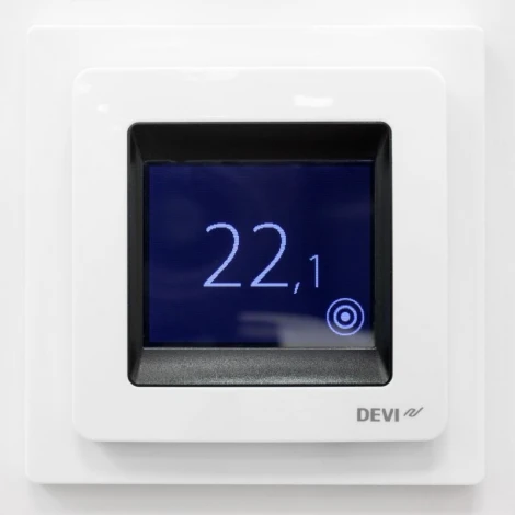 Терморегулятор DEVIreg Touch Polar White