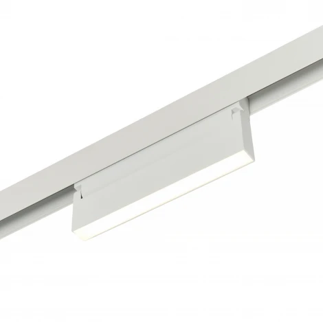Трековый магнитный светодиодный светильник 16W 48V MyFar Флоу MT0212-16W4K-W