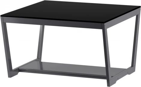 Стол журнальный BeautyStyle 1 серый графит/стекло черное от фабрики Mebelik