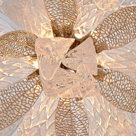 Подвесная люстра светодиодная с цветами Cloyd Tuvalu 11420 (220V, на тросе, цветы)