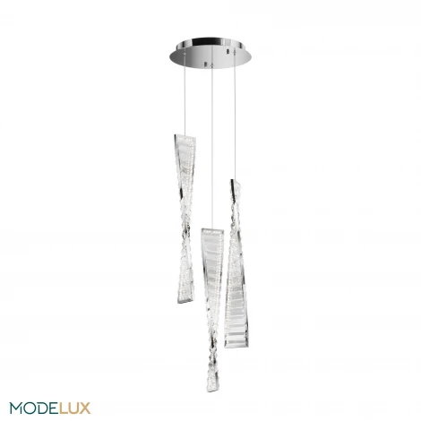 Подвесной светильник светодиодный хрустальный Modelux MODESTYLE MS.88910.3R CR
