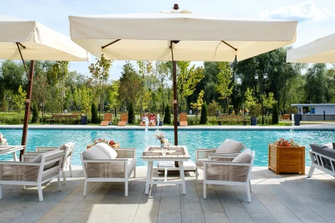 "Сан Ремо" кресло плетеное из роупа садовое, каркас алюминий белый, роуп бежевый, ткань бежевая 4SIS арт.УТ-00000521