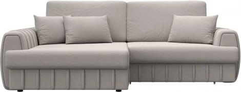 Диван угловой Лига-057 НПБ угол левый Лига Диванов (Замша) арт.129286L