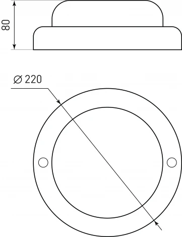 Потолочный светильник светодиодный ЭРА SPB-2 SPB-203-0-65K-018