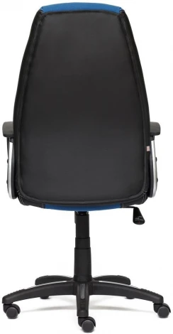 Кресло INTER кож/зам/ткань, черный/синий/серый, 36-6/С24/14 Tetchair 12018
