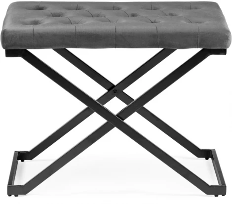 Табурет Woodville German dark grey / black 15542