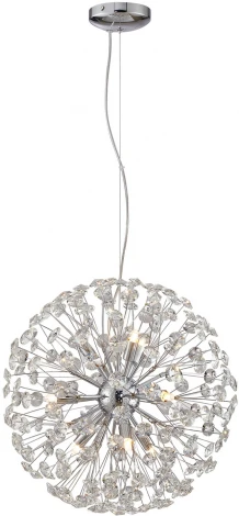 Люстра подвесная LSP-8462 (220V, хрусталь, на тросе, шар, IP21)