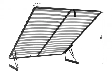 Основание разборное 1590х1980 (1.6) с подъем. механизмом KO-1.6-02.0009 Mebelson
