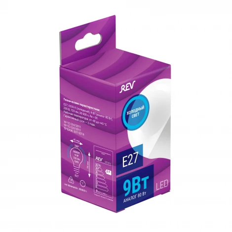 Лампочка светодиодная REV 32519 2
