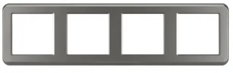 Рамка пластиковая FRM-VERSA-PL-4-GR (Arlight) 045189