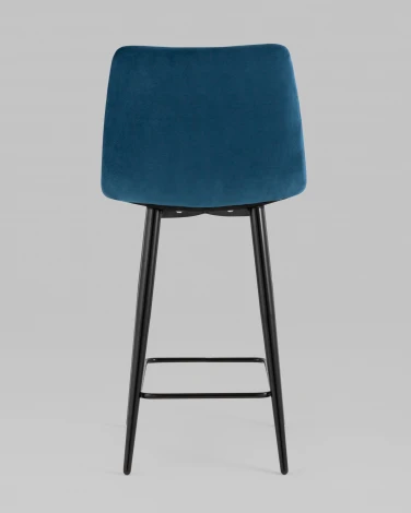 Стул полубарный Джанго велюр синий 2 шт. Stool Group арт.УТ000038504