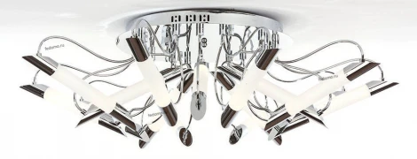 Потолочная люстра IDLamp Milada 401/15PF-LEDChrome