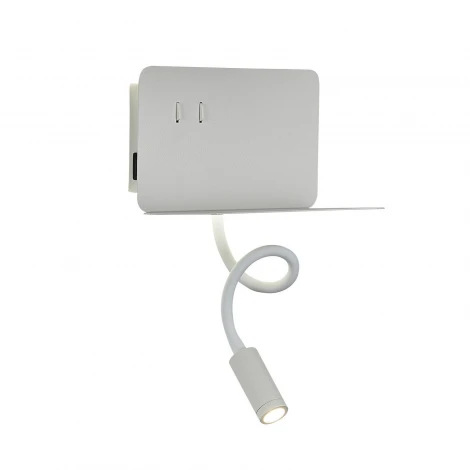 Настенный светильник для чтения с usb-портом ST Luce Pinaggio SL1576.501.02 (LED, 220V, выключатель)