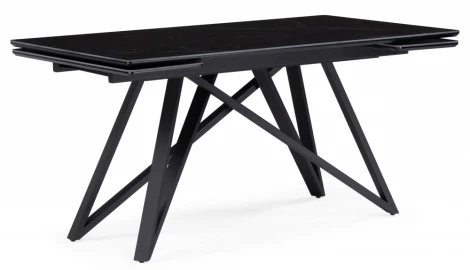 Кухонный стол Notta Вилсон (Металл,Керамика/Черный) арт.612176