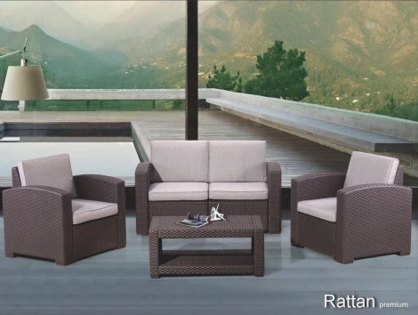 Плетеный комплект RATTAN Premium 4