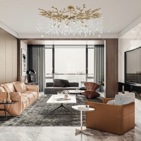 Потолочная люстра хрустальная на штанге Arte Milano Milano-1 23111.1200.18.E14.B IB (220V)