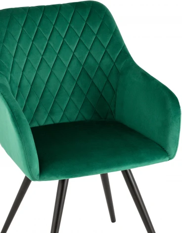 Стул вращающийся Дастин велюр зеленый УТ000036169
