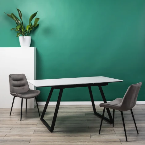 Стол R-Home Пеле раздвиж. 140-180 Белый