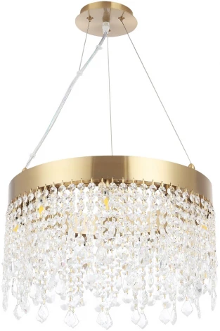 Подвесная люстра Crystal Lux AQUA SP9 (220V, на тросе, круглые)