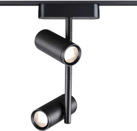 Трековый светильник Novotech Smal 359272 SHINO черный для низковольтного шинопровода IP20 LED 16W 48V 1360Лм 3000К (круглые)
