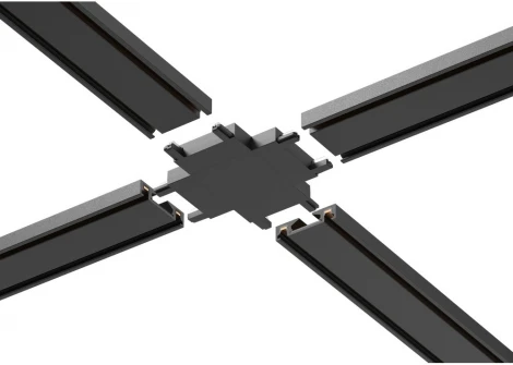 Коннектор питания Х-образный Aployt Magnetic track 48 APL.0181.00.06