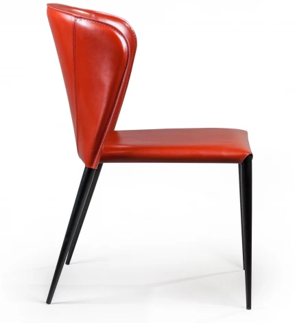 Стул Albert, кожа ретро-красный Top Concept ALBERT 2000000000060